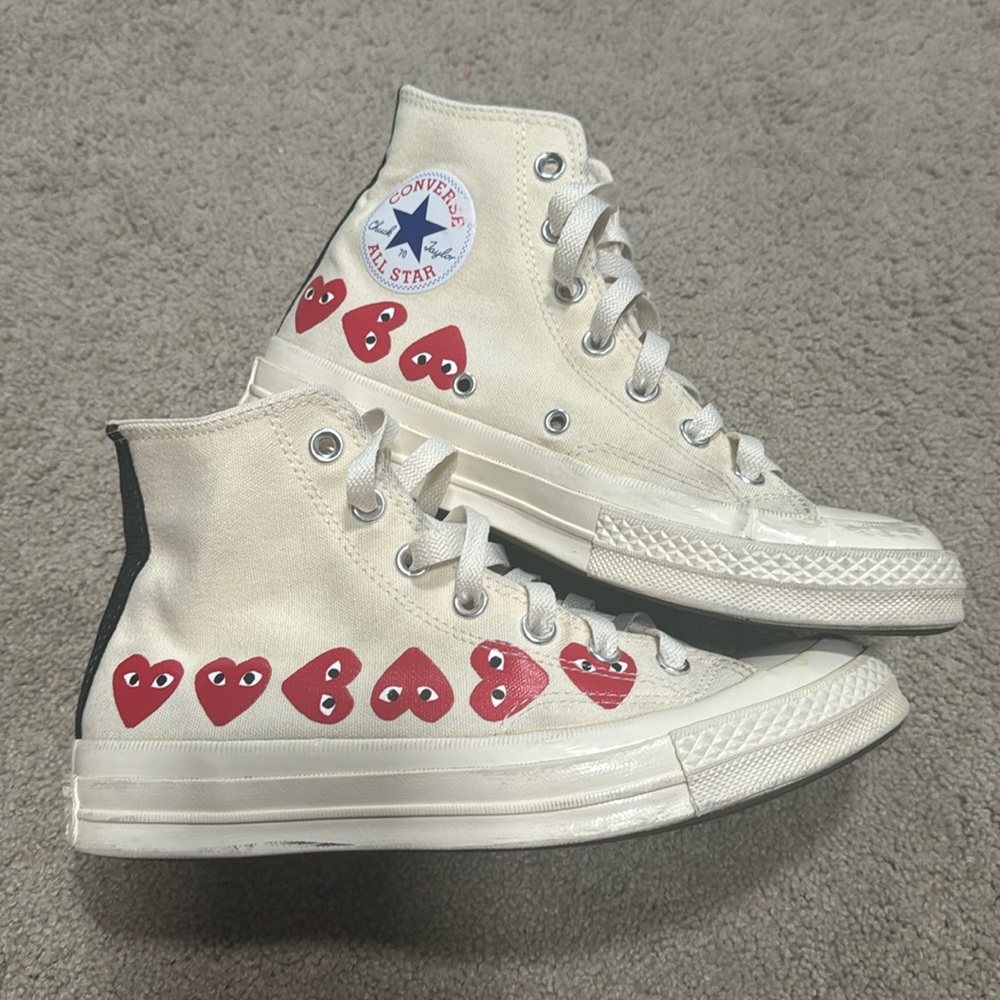 Converse Multi Hearts Comme des Garçons